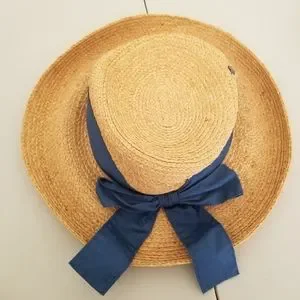 Kate Lord | Accessories | Kate Lord Straw Hat With Blue Band  display picture 3